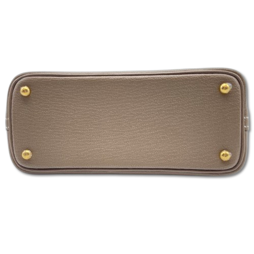 중고 에르메스 볼리드 1923 미니 에투프 쉐브르 실버 하드웨어 W 스탬프