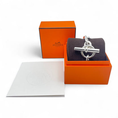 プレオウンドエルメス シェーヌ・ダンクル ブレスレット TGM シルバー925 10コマ