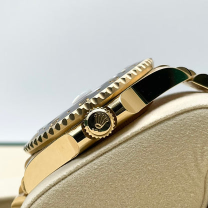 プレオウンド ロレックス GMTマスターII 126718GRNR イエローゴールド ジュビリーブレス ブラック 40mm