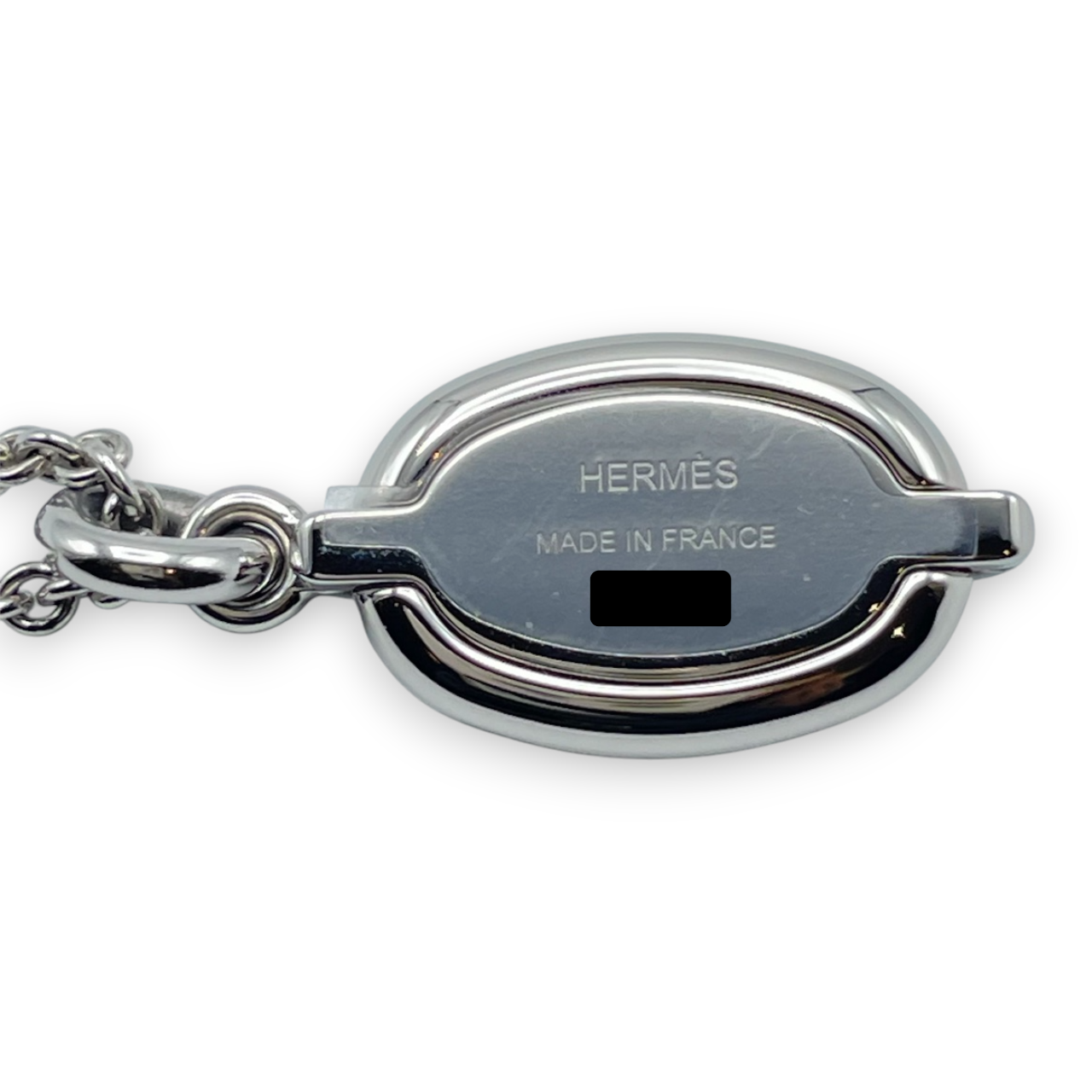 プレオウンドエルメス ミニ・マイヨン ペンダント PM H100053FE55 マロン・グラッセ メタル