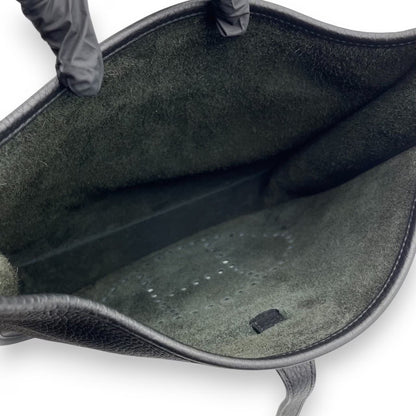 プレオウンドエルメス エヴリン PM ノワール トリヨンクレマンス ゴールド金具 K刻印