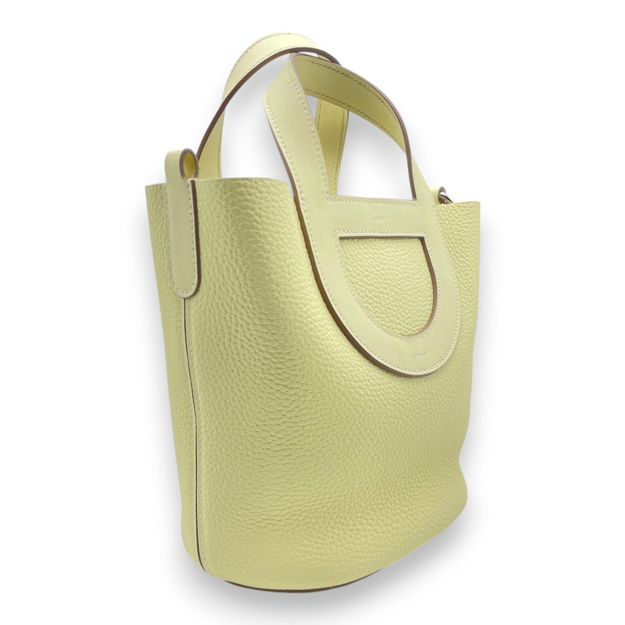 爱马仕在环PM乔娜米尔顿trillionclemans银色金属零件W刻印