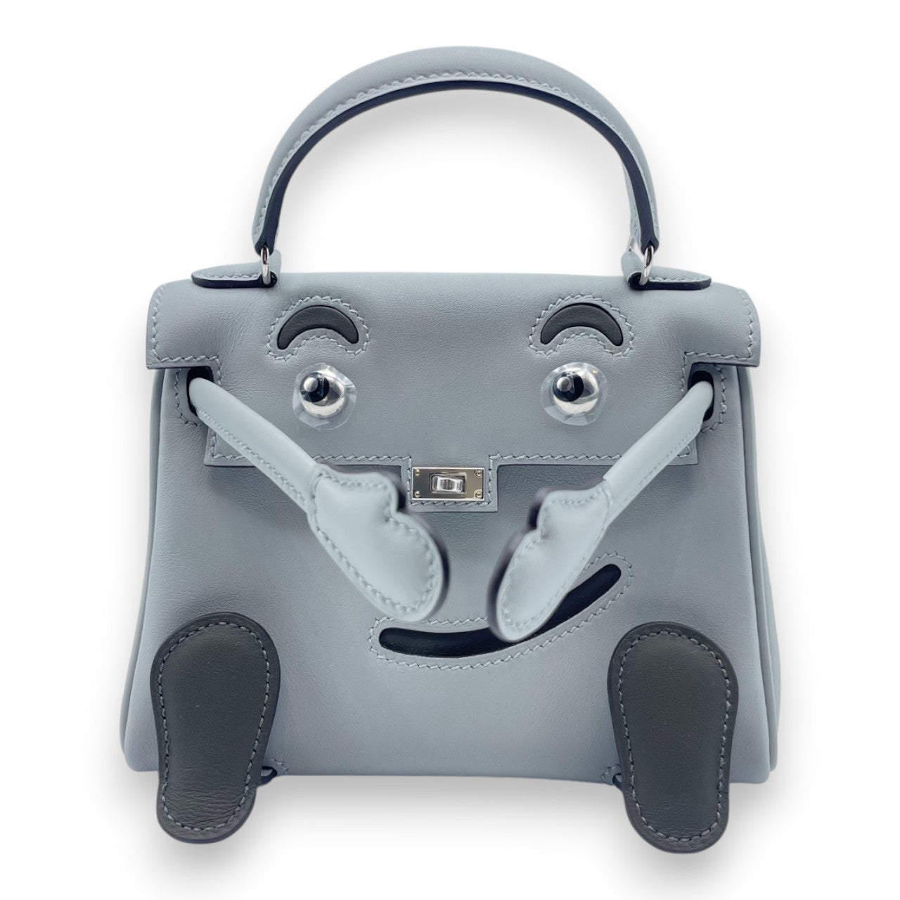 プレオウンドエルメス ケリードール 16 グリパンタン スイフト シルバー金具 K刻印