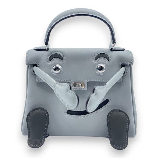 プレオウンドエルメス ケリードール 16 グリパンタン スイフト シルバー金具 K刻印