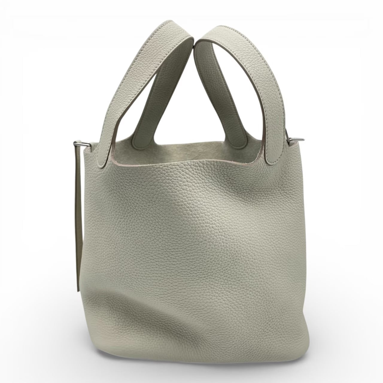 プレオウンドエルメス ピコタンロック MM べトン トリヨンクレマンス シルバー金具 W刻印