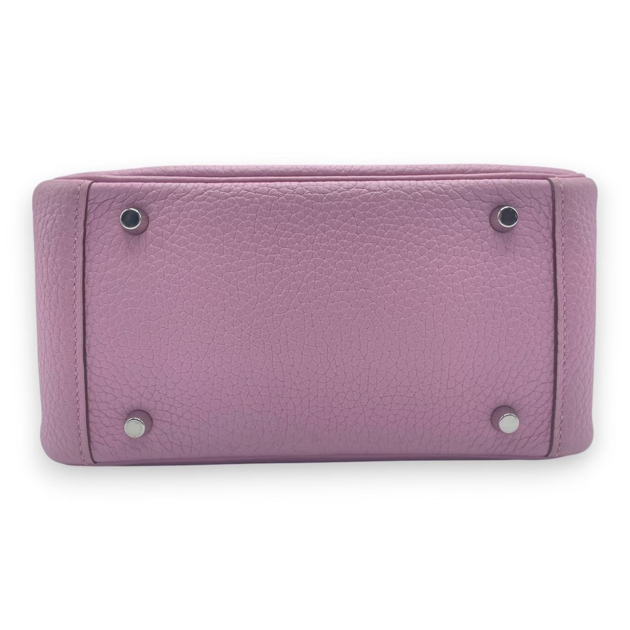 プレオウンドエルメス リンディミニ 20 モーヴシルベストル トリヨンクレマンス シルバー金具 U刻印