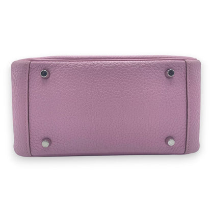 プレオウンドエルメス リンディミニ 20 モーヴシルベストル トリヨンクレマンス シルバー金具 U刻印