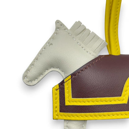 プレオウンドエルメス ロデオチャーム ロベオ24 PM クレ/テール/ジョーヌナプル K刻印