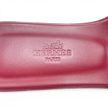 プレオウンドエルメス オラン サンダル 36 ルージュグレナ 23/23.5cm