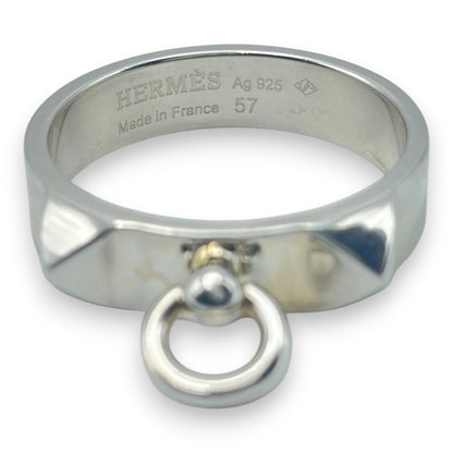 プレオウンドエルメス コリエ・ド・シアン リング PM 57 シルバー925 17号