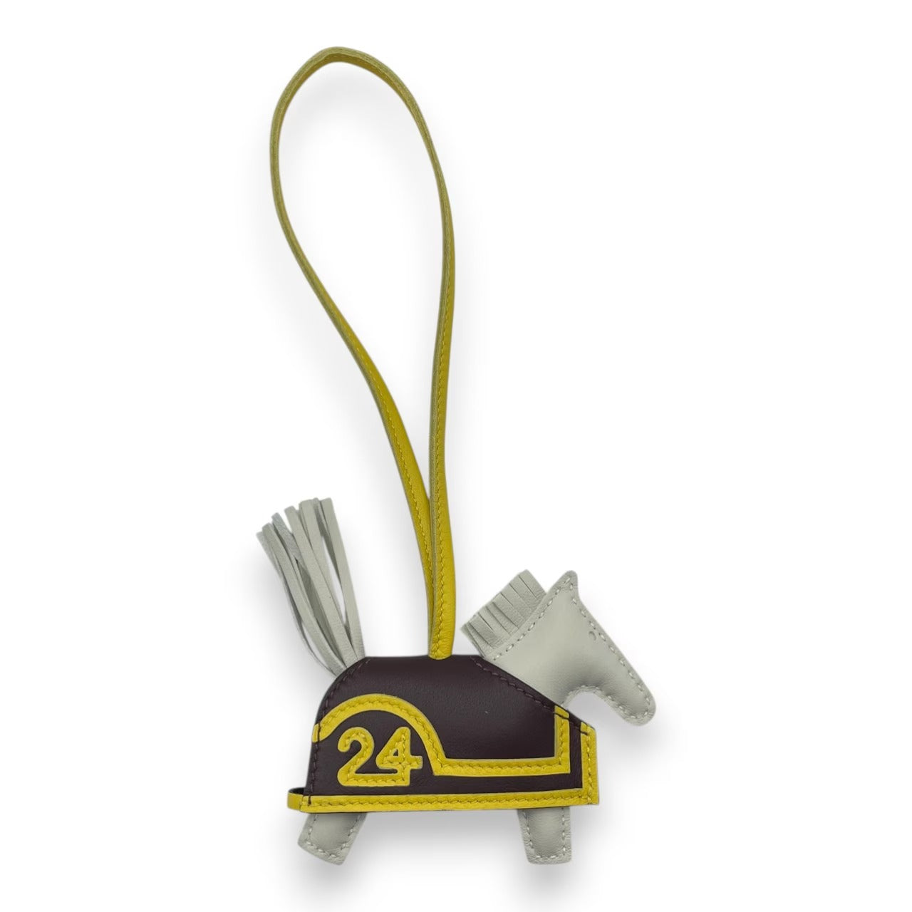 プレオウンドエルメス ロデオチャーム ロベオ24 PM クレ/テール/ジョーヌナプル K刻印