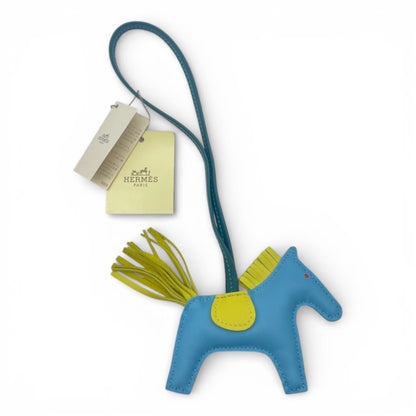 プレオウンドエルメス ロデオチャーム PM セレステ/ライム/マラカイト アニョーミロ