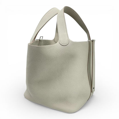 プレオウンドエルメス ピコタンロック MM べトン トリヨンクレマンス シルバー金具 W刻印