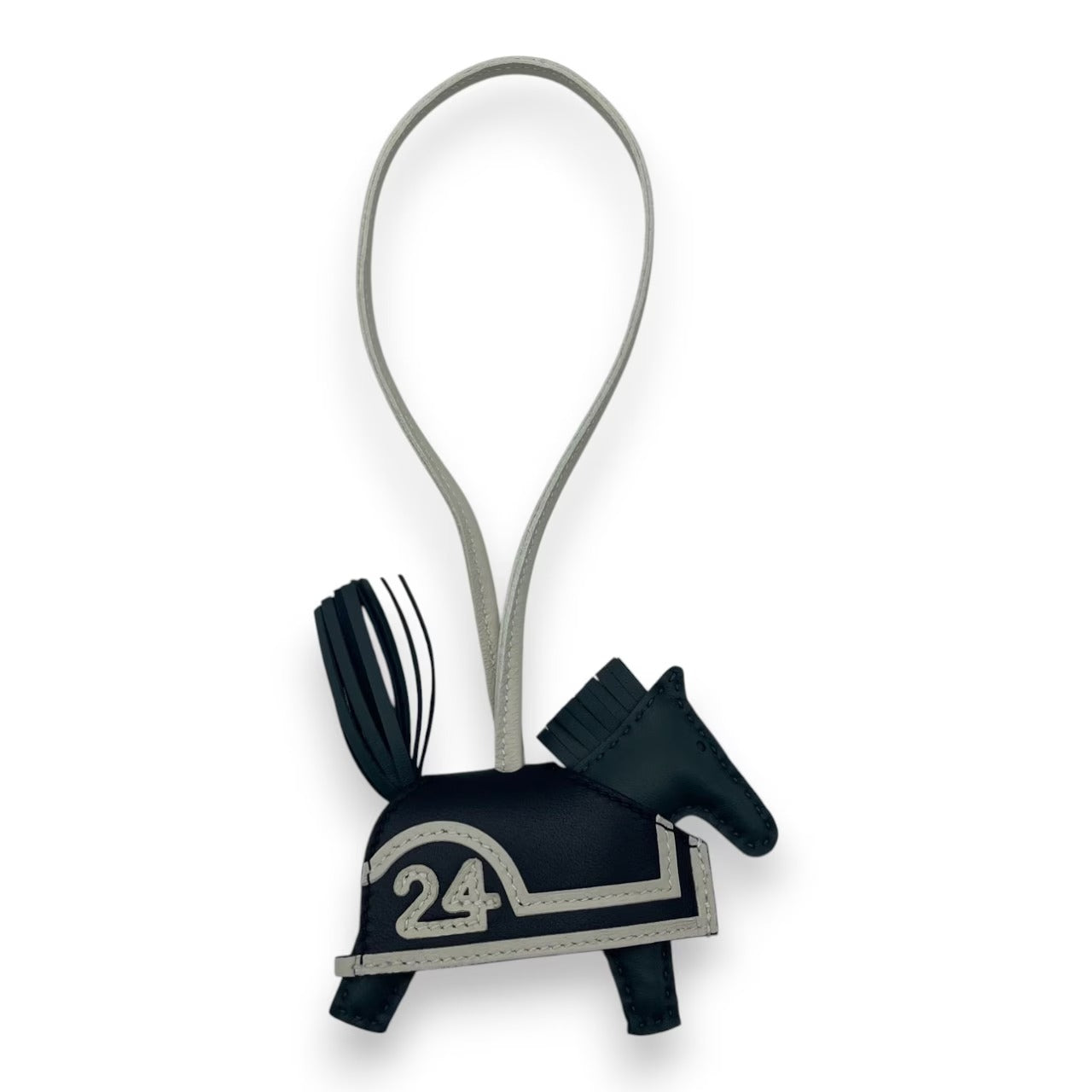 プレオウンドエルメス ロデオチャーム ロベオ24 PM ヴェールマングローブ/クレ/ノワール K刻印