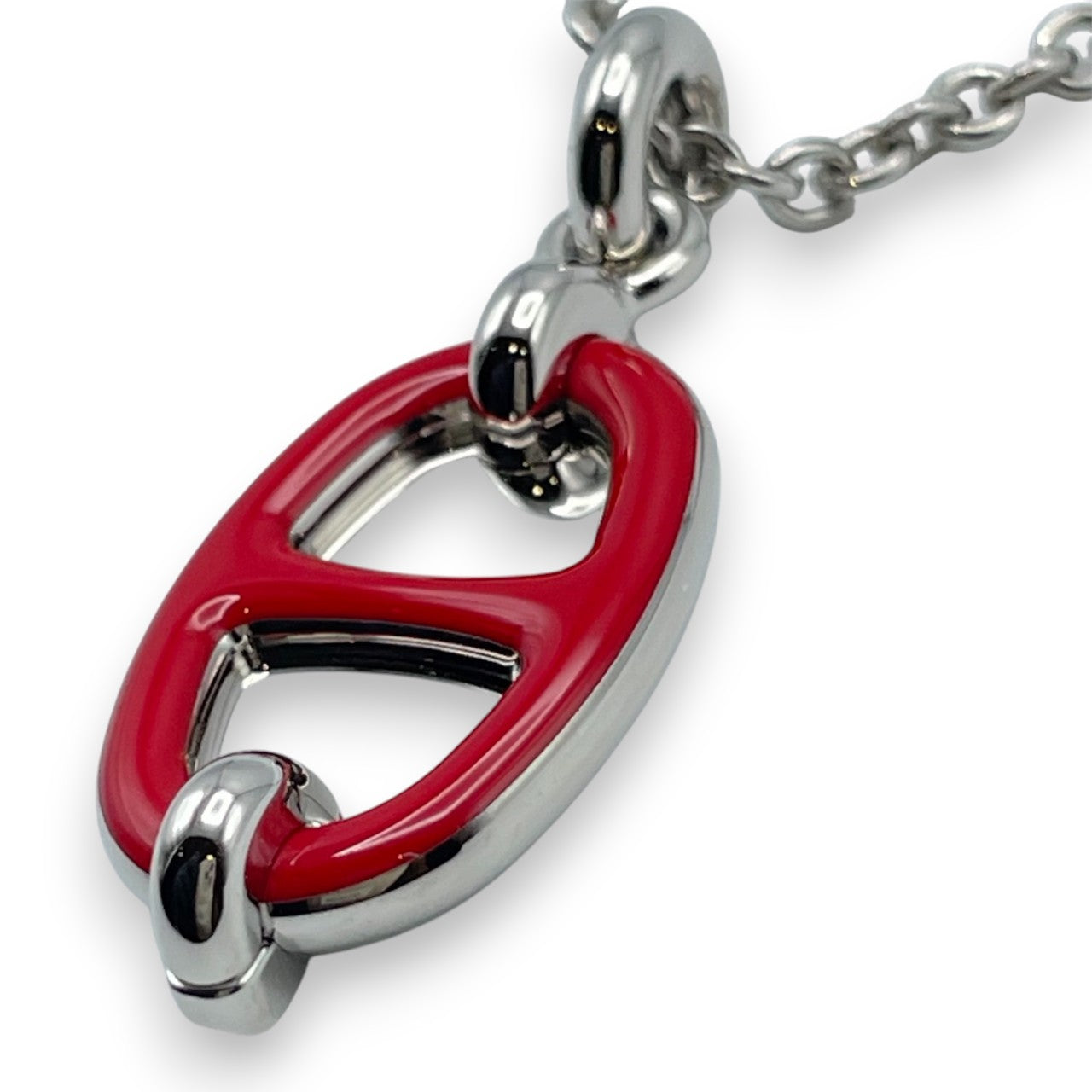 プレオウンドエルメス ミニ・マイヨン ペンダント PM H100053FP12 ルージュヴィフ