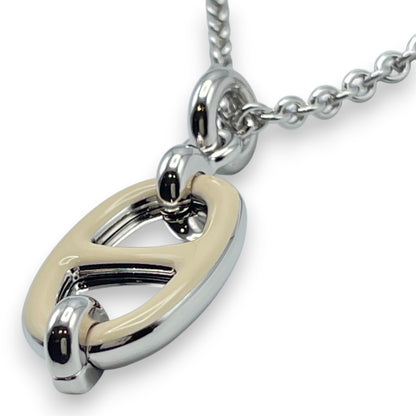 プレオウンドエルメス ミニ・マイヨン ペンダント PM H100053FPD3 クレーム