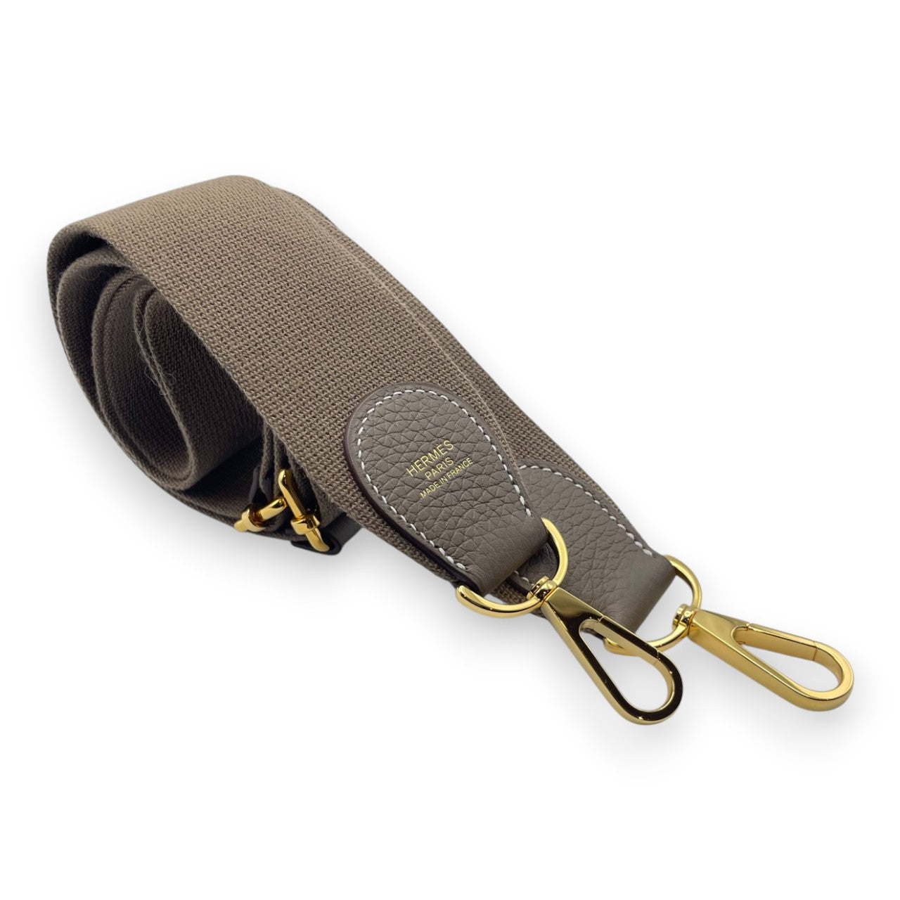 プレオウンドエルメス エヴリン PM エトゥープ トリヨンクレマンス ゴールド金具 B刻印