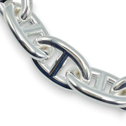 二手爱马仕 Chaine d'Ancre 手链 TGM 银 925 11 框