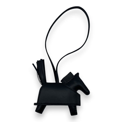 プレオウンドエルメス ロデオチャーム ロベオロック PM ノワール ゴールド金具 K刻印