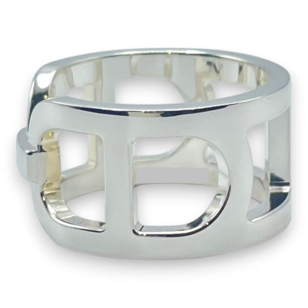 プレオウンドエルメス エヴァー・シェーヌ・ダンクル リング MM 50 シルバー925 10号