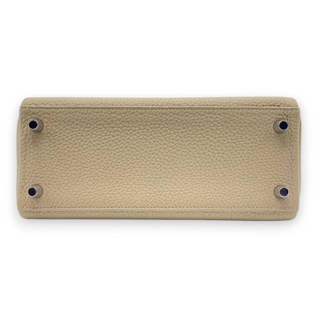 중고 헤르메스 켈리 25 트렌치 토고 실버 하드웨어 A 스탬프