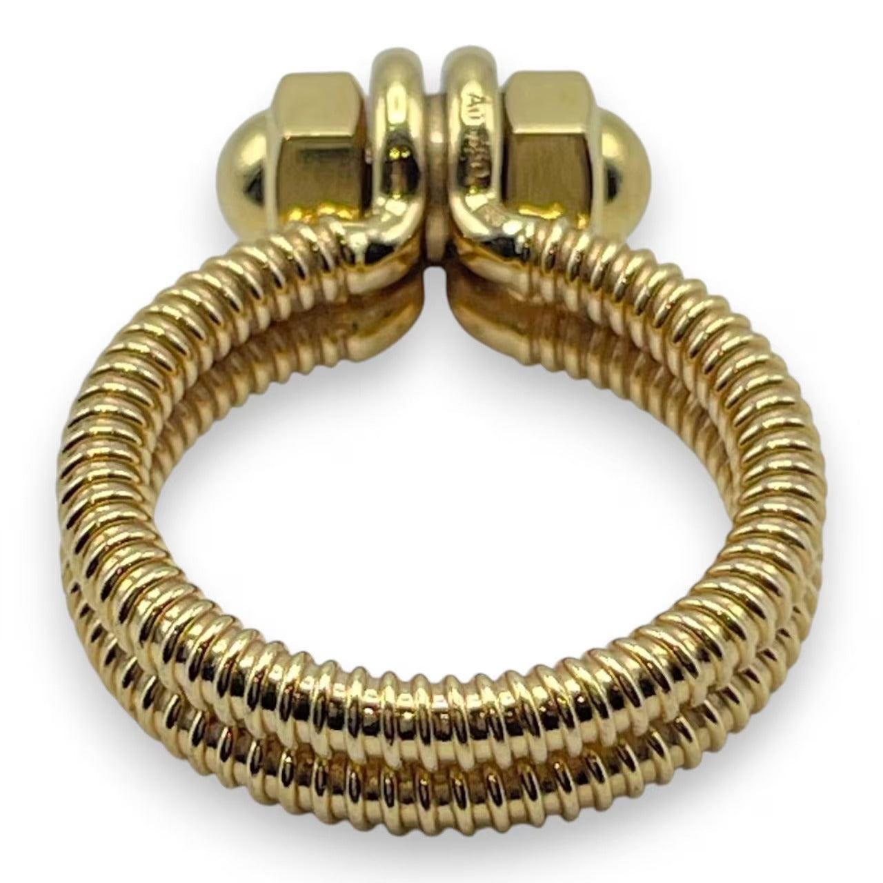 preound cartier埃克杜卡地亚戒指47黄金7号