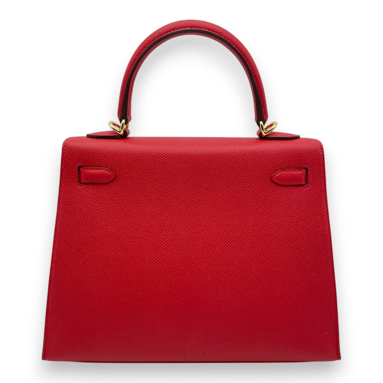 プレオウンドエルメス ケリー 25 ルージュラデュー エプソン ゴールド金具 K刻印