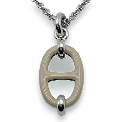 プレオウンドエルメス ミニ・マイヨン ペンダント PM H100053FE55 マロン・グラッセ メタル