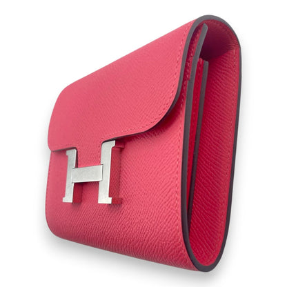 プレオウンドエルメス コンスタンスコンパクト ローズアザレ エプソン シルバー金具 A刻印