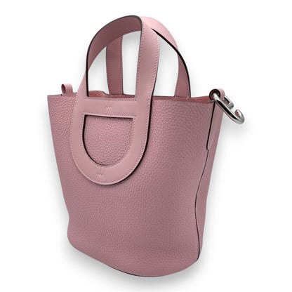 プレオウンドエルメス インザループ 18 ローズサクラ トリヨンクレマンス シルバー金具 K刻印