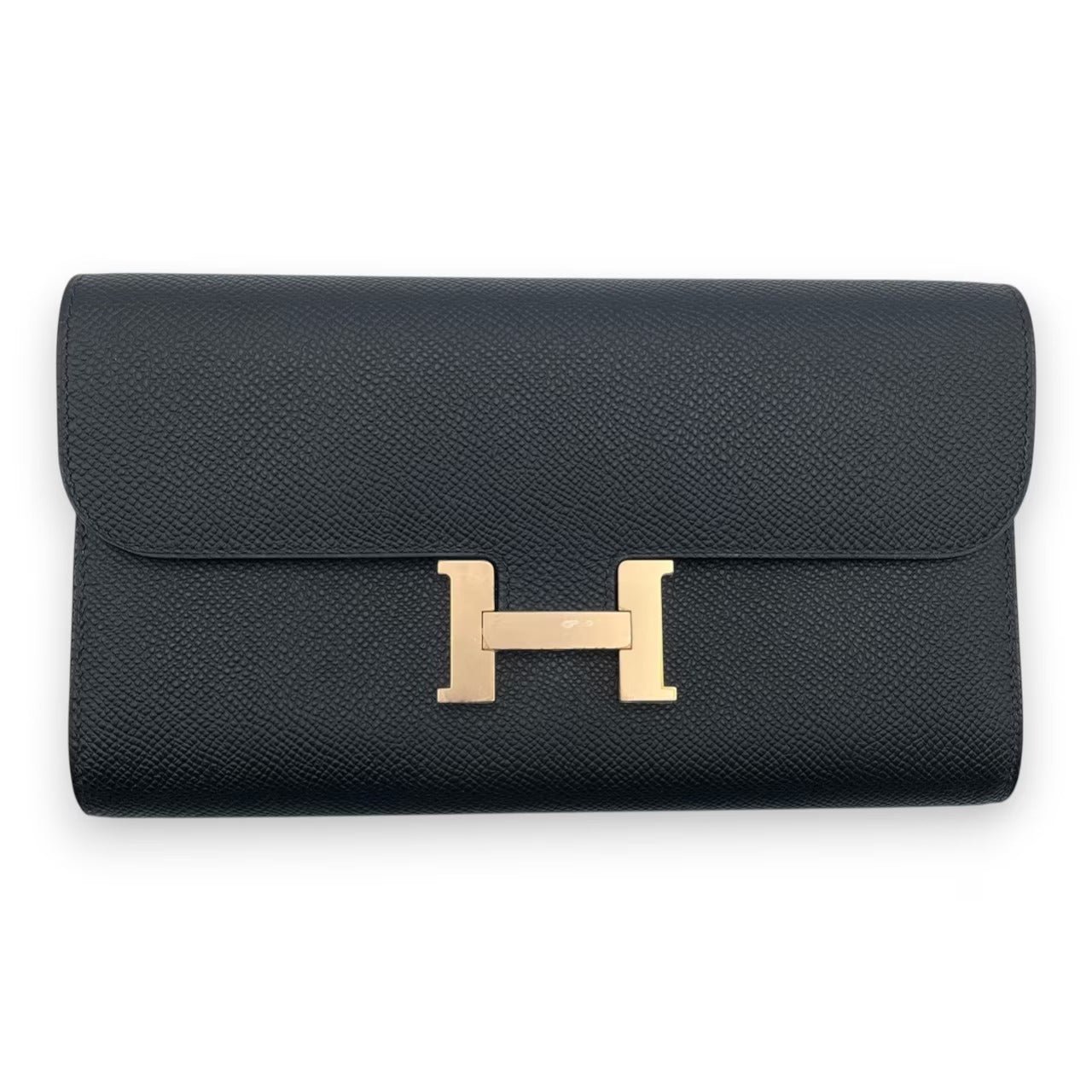 プレオウンドエルメス コンスタンストゥーゴー ノワール エプソン ピンクゴールド金具 W刻印