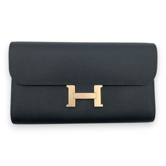 プレオウンドエルメス コンスタンストゥーゴー ノワール エプソン ピンクゴールド金具 W刻印