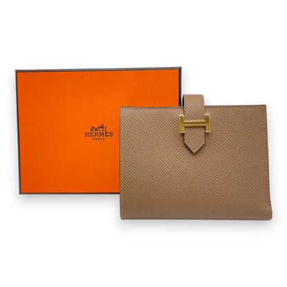 プレオウンドエルメス べアンコンパクト アルザン エプソン ゴールド金具 W刻印