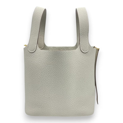 プレオウンドエルメス ピコタンロック PM クレ トリヨンクレマンス ゴールド金具 K刻印