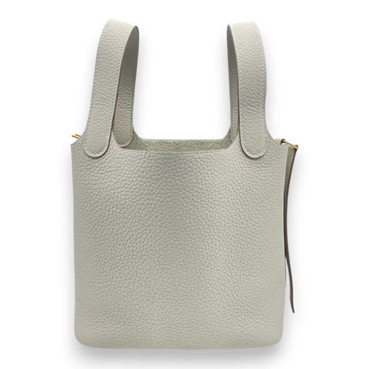 プレオウンドエルメス ピコタンロック PM クレ トリヨンクレマンス ゴールド金具 K刻印