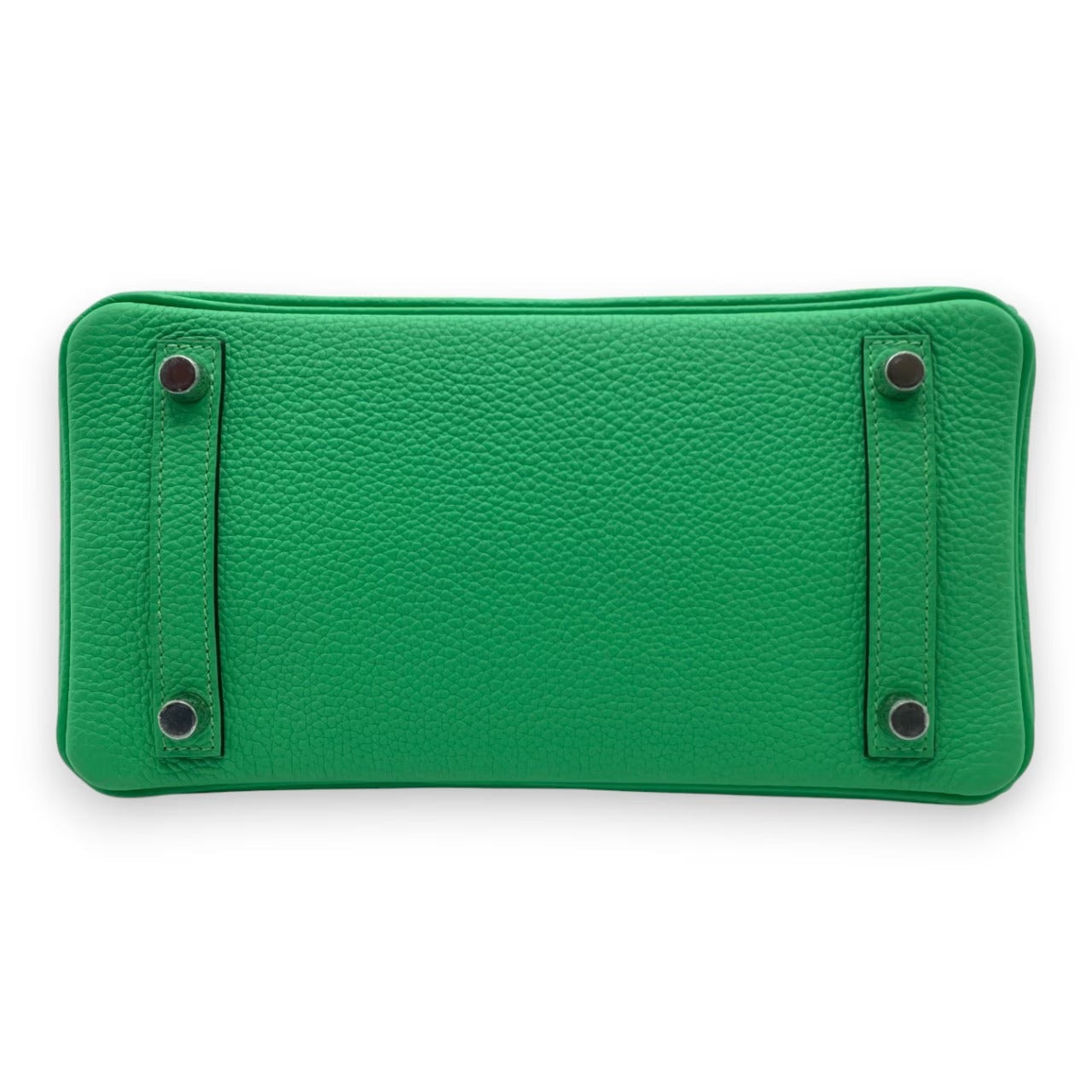 プレオウンドエルメス バーキン タッチ 25 ヴェールコミック トゴ/アリゲーターマット シルバー金具 W刻印