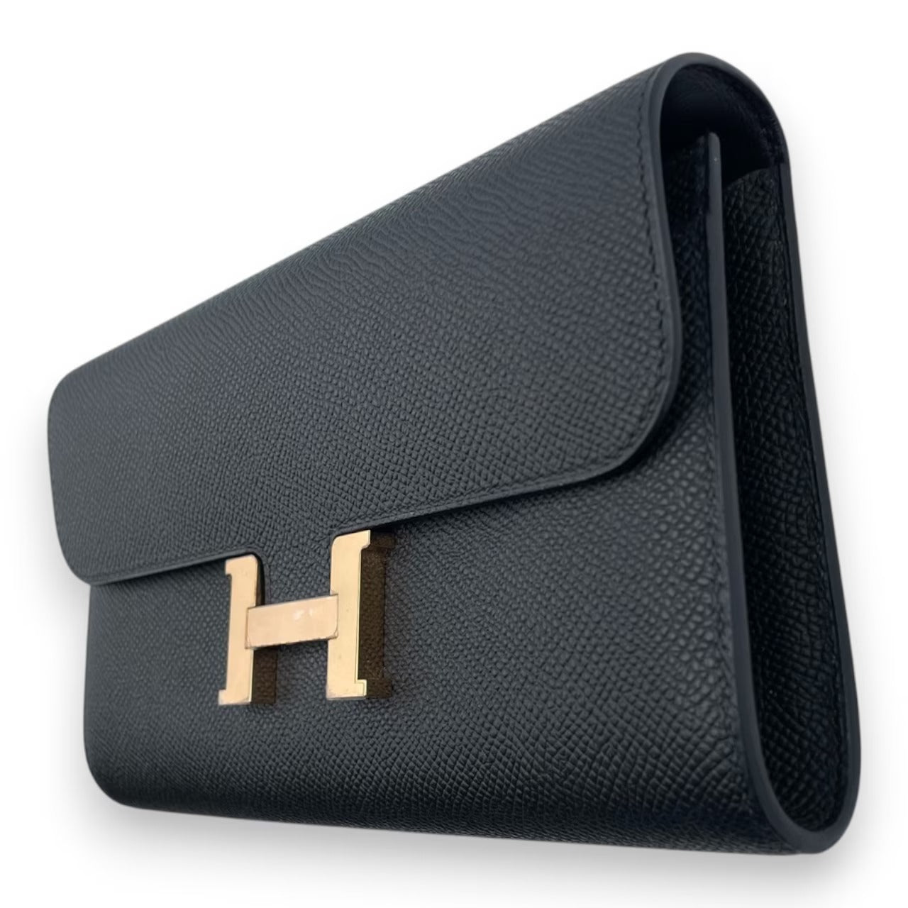 プレオウンドエルメス コンスタンストゥーゴー ノワール エプソン ピンクゴールド金具 W刻印