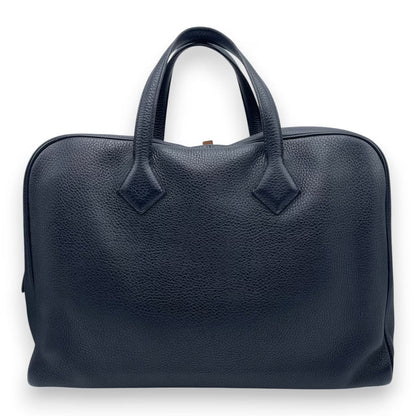 중고 헤르메스 빅토리아 II 40 블루 인디고 토리옹 클레멘스 실버 하드웨어 T 스탬프