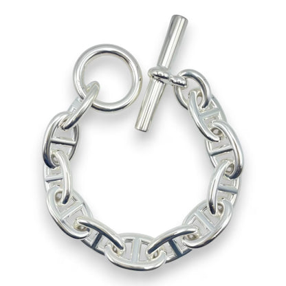 前襟爱马仕谢娜丹克尔手镯TGM银925 11张