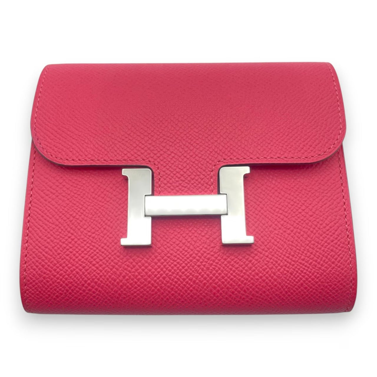 プレオウンドエルメス コンスタンスコンパクト ローズアザレ エプソン シルバー金具 A刻印