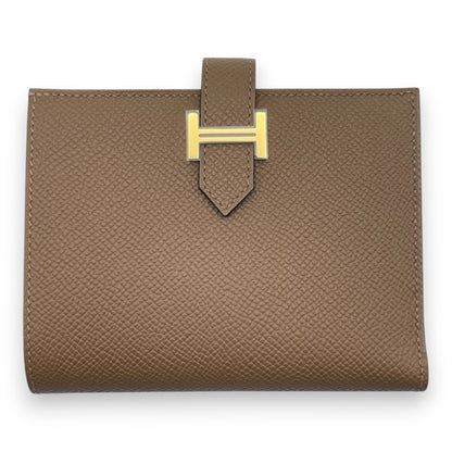 プレオウンドエルメス べアンコンパクト アルザン エプソン ゴールド金具 W刻印