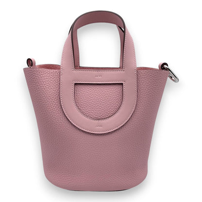 プレオウンドエルメス インザループ 18 ローズサクラ トリヨンクレマンス シルバー金具 K刻印