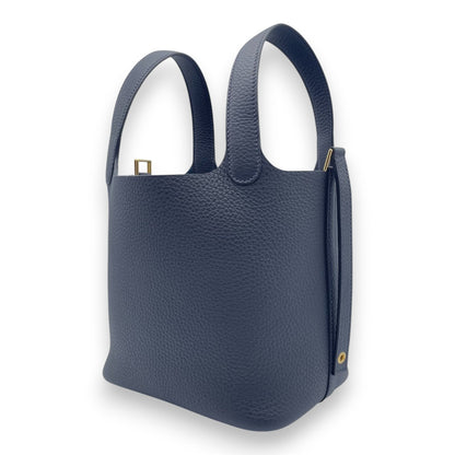 プレオウンドエルメス ピコタンロック PM キャバン トリヨンクレマンス ゴールド金具 K刻印