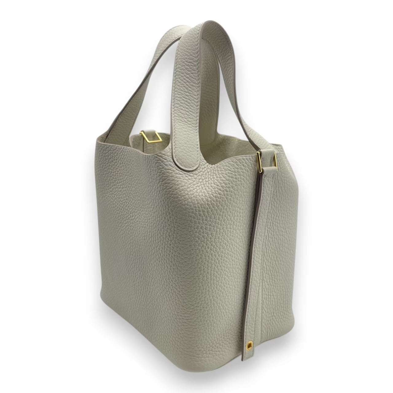 プレオウンドエルメス ピコタンロック PM クレ トリヨンクレマンス ゴールド金具 U刻印