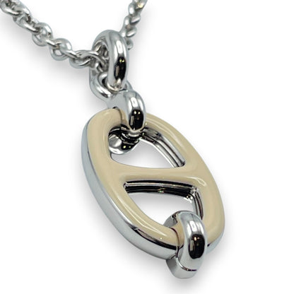 プレオウンドエルメス ミニ・マイヨン ペンダント PM H100053FPD3 クレーム