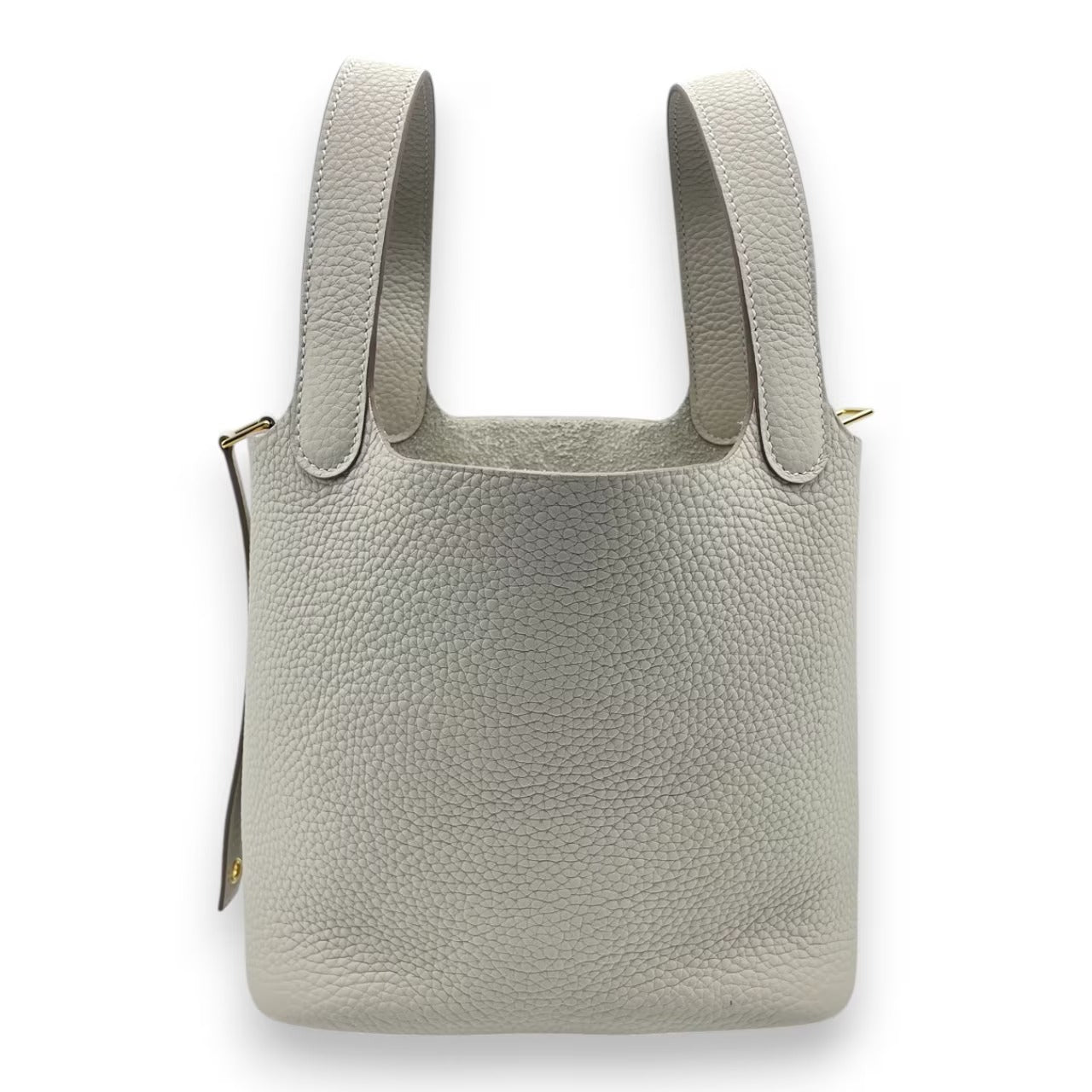 プレオウンドエルメス ピコタンロック PM クレ トリヨンクレマンス ゴールド金具 K刻印