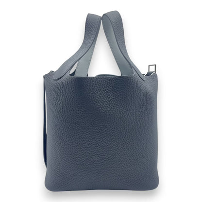 プレオウンドエルメス ピコタンロック エクラ PM アルドワーズ/グリプラチナ トリヨンクレマンス シルバー金具 B刻印