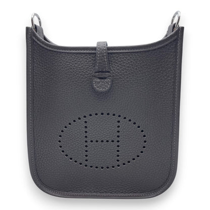 プレオウンドエルメス ミニエヴリン アマゾーヌ TPM キャバン トリヨンクレマンス シルバー金具 K刻印