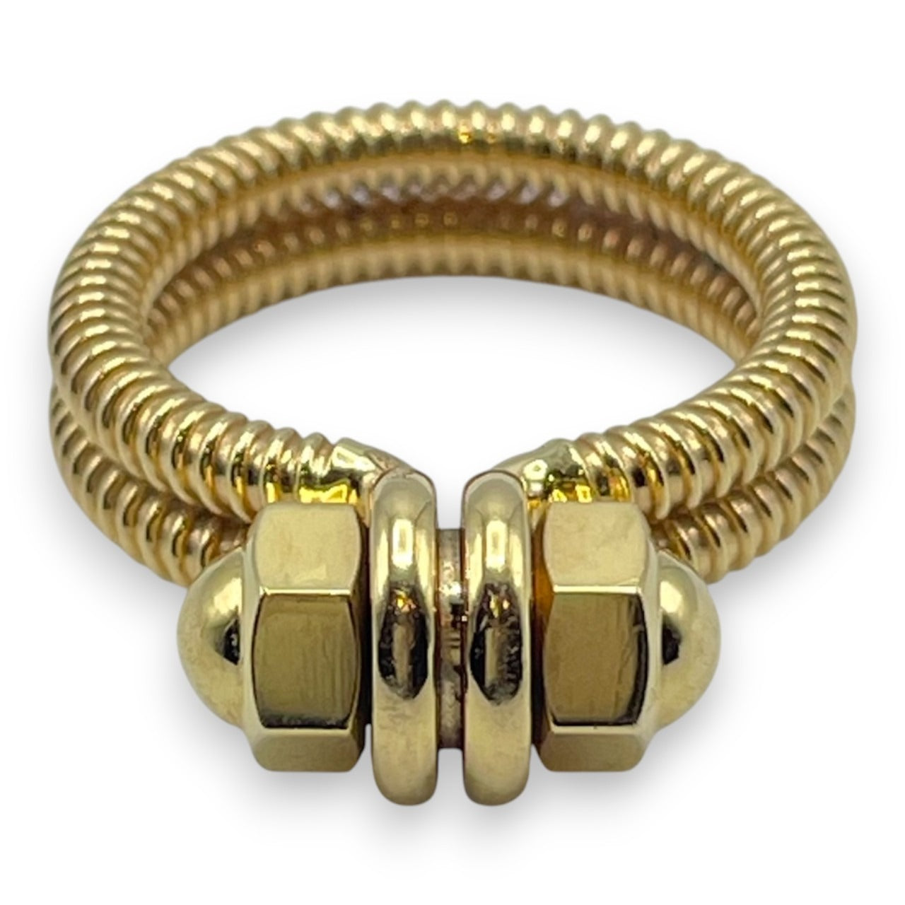 preound cartier埃克杜卡地亚戒指47黄金7号