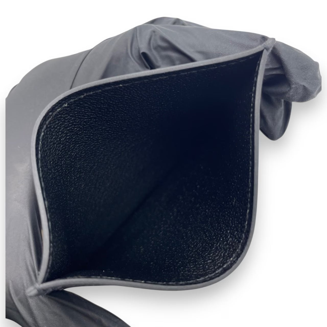 プレオウンドエルメス カードケース Hセリエ ノワール エヴァーグレイン W刻印